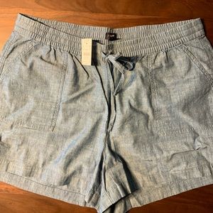 J Crew Seaside Shorts in Chambray